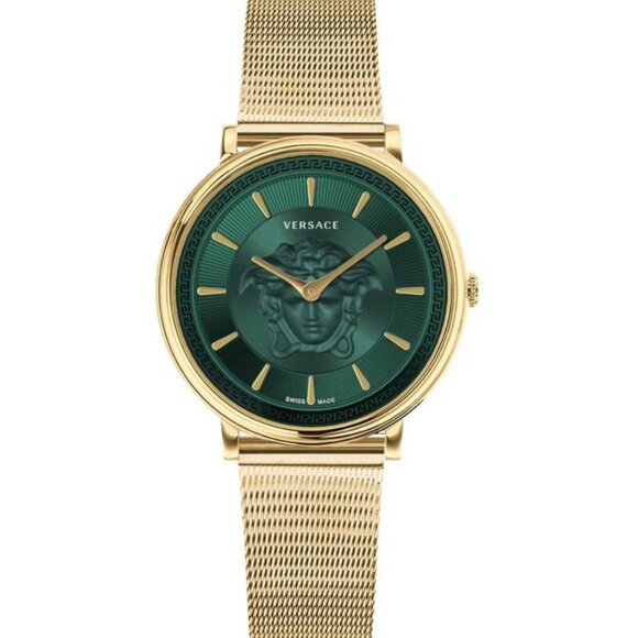 VERSACE V-CIRCLE LADIES BRACELET Women's WATCH  STAINLESS STEEL 38MM VE8… - Picture 1 of 9